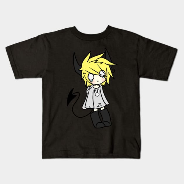 Little Demon Kids T-Shirt by SEUNG